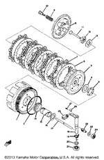 Yamaha parts diagram for 93341-22603-00 - Ref #3