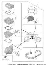 Yamaha parts diagram for B2W-11603-00-00 - Ref #3