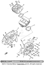 Yamaha parts diagram for 4AD-11351-00-00 - Ref #11