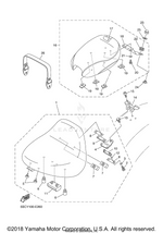 Yamaha parts diagram for 5YS-2475J-00-00 - Ref #18