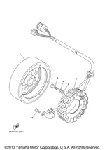 Yamaha parts diagram for 98507-05014-00 - Ref #6