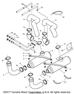 Yamaha parts diagram for GR1-67560-00-00 - Ref #13