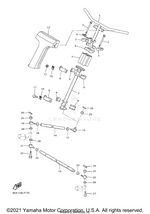 Yamaha parts diagram for 8F3-23812-00-00 - Ref #9