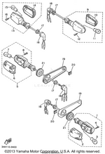 Yamaha parts diagram for 90183-04045-00 - Ref #20