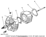 Yamaha parts diagram for BP6-HS000-00-00 - Ref #3