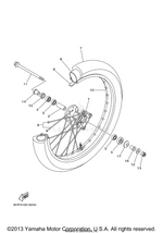 Yamaha parts diagram for 2K5-25118-00-00 - Ref #17