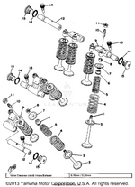 Yamaha parts diagram for 90109-06099-00 - Ref #13