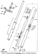 Yamaha parts diagram for 93450-32116-00 - Ref #17