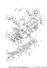 Yamaha parts diagram for 93210-92448-00 - Ref #26