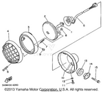 Yamaha parts diagram for 2GU-84159-00-00 - Ref #4