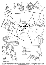 Yamaha parts diagram for 3GM-85720-00-00 - Ref #10