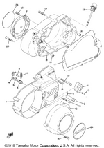 Yamaha parts diagram for 337-15415-00-00 - Ref #12