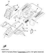 Yamaha parts diagram for 99241-00080-00