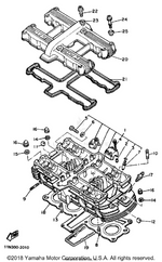 Yamaha parts diagram for 5G2-11355-00-00 - Ref #19