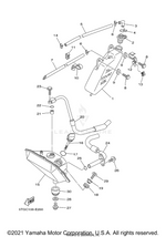 Yamaha parts diagram for 90480-24001-00 - Ref #30