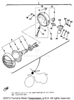 Yamaha parts diagram for 214-84101-61-00 - Ref #10