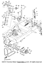 Yamaha parts diagram for 95337-12600-00 - Ref #6