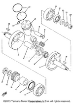Yamaha parts diagram for 102-11633-02-00 - Ref #8