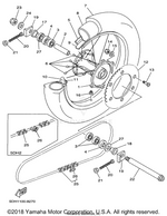 Yamaha parts diagram for 4XM-25304-00-00 - Ref #6