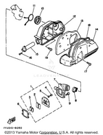 Yamaha parts diagram for 1YU-14451-00-00 - Ref #13