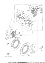 Yamaha parts diagram for 4B5-25805-00-00 - Ref #8