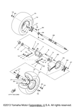 Yamaha parts diagram for 90101-12695-00 - Ref #5