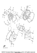 Yamaha parts diagram for 5SL-15411-00-00 - Ref #1