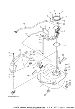 Yamaha parts diagram for 90464-32801-00 - Ref #30
