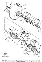 Yamaha parts diagram for 36R-25367-00-00 - Ref #33