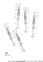 Yamaha parts diagram for 3LD-12168-U1-00 - Ref #13