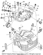 Yamaha parts diagram for 583-11133-11-00 - Ref #4