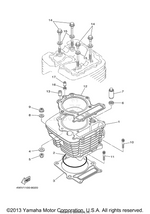 Yamaha parts diagram for 90201-080L8-00 - Ref #4