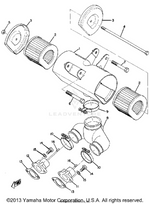 Yamaha parts diagram for 174-13556-01-00 - Ref #13