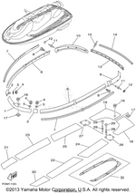 Yamaha parts diagram for GU2-U351R-02-00 - Ref #24