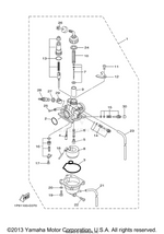 Yamaha parts diagram for 1P6-14107-12-00 - Ref #16