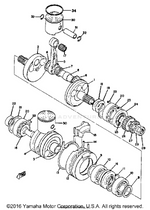 Yamaha parts diagram for 93103-20110-00 - Ref #22