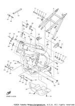 Yamaha parts diagram for BR9-24183-10-00 - Ref #44
