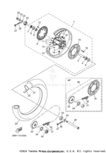 Yamaha parts diagram for 93306-27212-00 - Ref #4