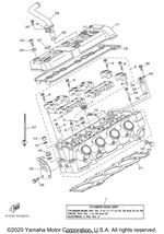 Yamaha parts diagram for 60E-11181-01-00 - Ref #19
