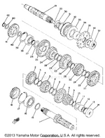 Yamaha parts diagram for 214-17231-60-00