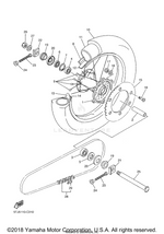 Yamaha parts diagram for 5NY-25388-00-00 - Ref #21