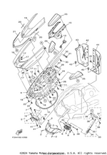 Yamaha parts diagram for F3X-U517B-00-P8 - Ref #16