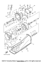 Yamaha parts diagram for 63M-51368-00-00 - Ref #12