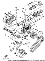 Yamaha parts diagram for 93306-20548-00 - Ref #12