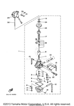 Yamaha parts diagram for 137-14143-46-A1 - Ref #9