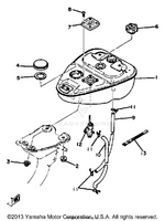 Yamaha parts diagram for 52W-21770-00-00 - Ref #6