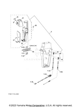 Yamaha parts diagram for EU0-67267-00-00 - Ref #14