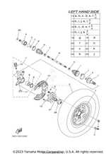 Yamaha parts diagram for 90154-06014-00 - Ref #13