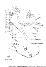 Yamaha parts diagram for 1S3-2628G-00-00 - Ref #6