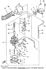 Yamaha parts diagram for 90445-084A7-00 - Ref #11